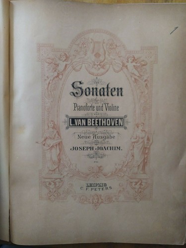 Sonaten fur pianoforte und - sonaten,
