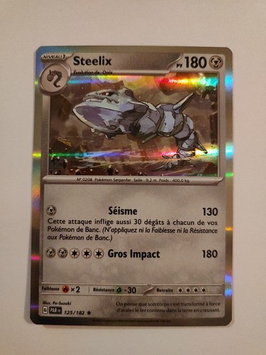 Carte pokemon steelix - carte,