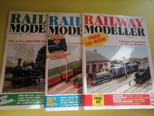 Railway modeller magazines - modeller, x