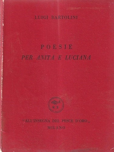 Luigi bartolini poesie per - bartolini,