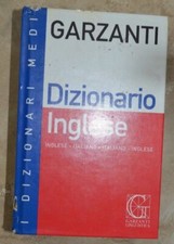 GARZANTI I DIZIONARI MEDI INGLESE ITALIANO INGLESE ED 2004 + regalo altro libro 
