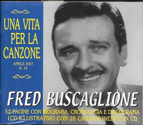 Fred buscaglione raro - cd, +