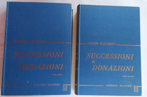 Successioni donazioni i - successioni, i-ii
