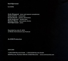 KETIL BJORNSTAD - LA NOTTE NEW