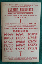 FUTURISMO VETRINA FUTURISTA