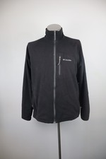 COLUMBIA FELPA CON ZIP JACKET UOMO Tg. M MAN SPORT JACKET SWEATSHIRT VINTAGE