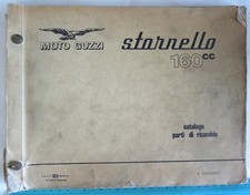MOTO GUZZI 3 CATALOGHI RICAMBI STORNELLO 160cc STORNELLO 125cc spo STORNELLO Reg