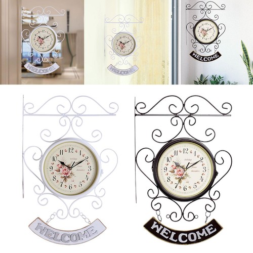 Orologio parete bifacciale - orologio,