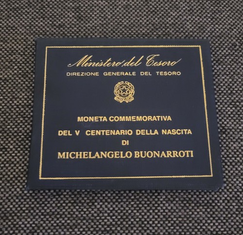 Moneta commemorativa del - commemorativa,