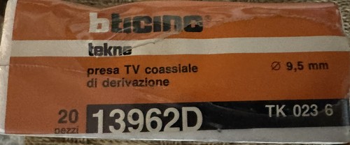 Bticino tekne originale presa - bticino,