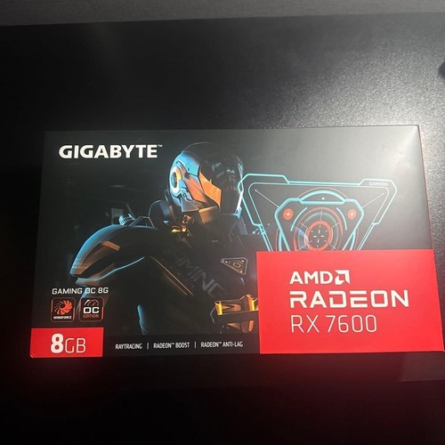 Gigabyte amd radeon 7600 oc - radeon, rx