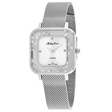 Orologio Mathey Tissot donna Gemina quadrante argento - D984AI