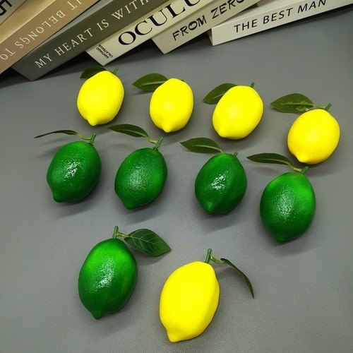 Frutta limone simulata con - frutta,