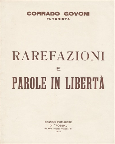 Govoni corrado - (futurista).,