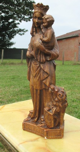 Antica statua vergine maria - statua,