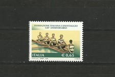 ITALIA 2008 120° anniversario della Federazione Italiana Canottaggio MNH