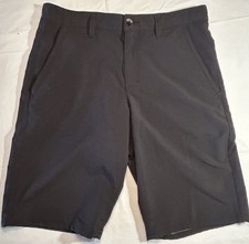 Pantaloncini da skateboard 900 By Tony Hawk da uomo 32 neri piatti davanti vita media tasche