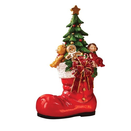 Statua stivale babbo natale - di,