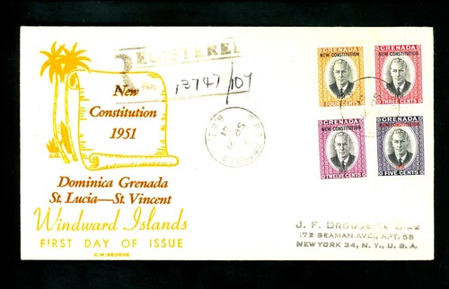 Storia postale grenada - storia,