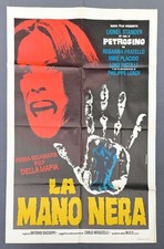 MANIFESTO poster 2F La mano nera Lionel Stander ROSANNA FRATELLO M.PLACIDO H77