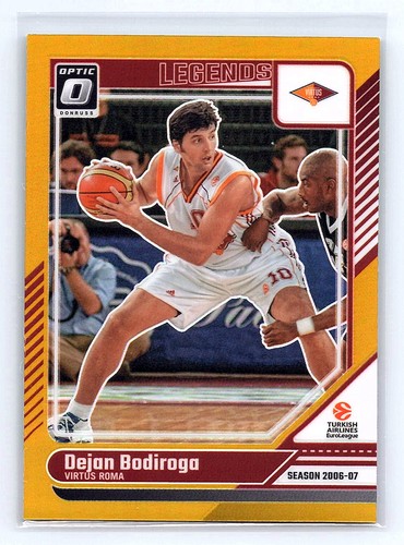 Dejan bodiroga 2024 donruss - bodiroga, 2024-25