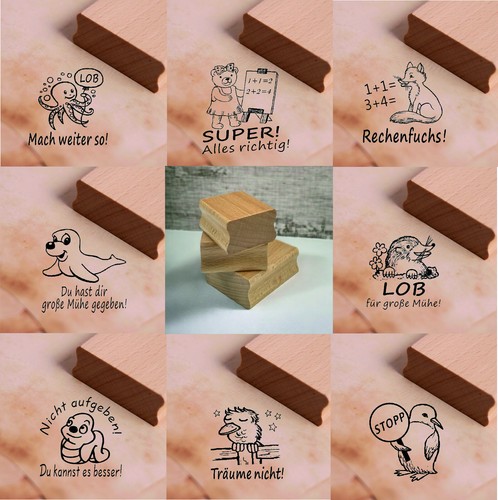 Timbro insegnante - , legno
