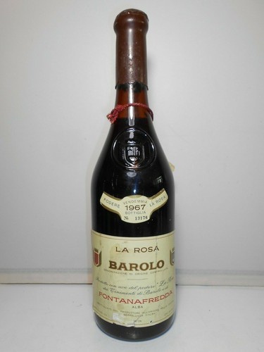1967 fontanafredda barolo - 1967,