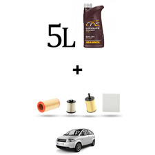 HOFFCAR Kit tagliando 4 FILTRI