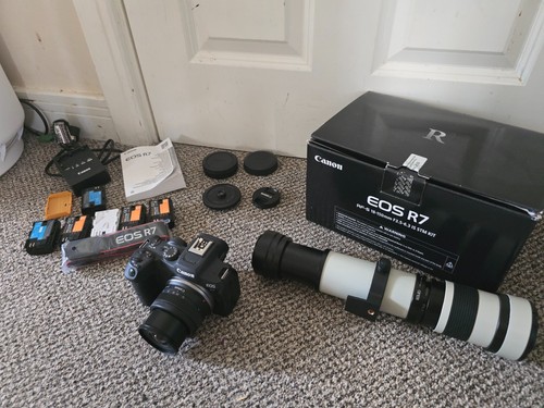 Canon fotocamera mirrorless - r7,