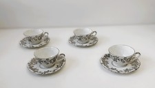 4 Tazzine da caffè porcellana