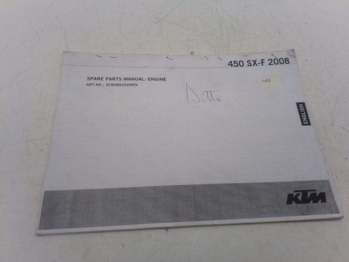 Ktm 450 08 catalogo - ktm, f