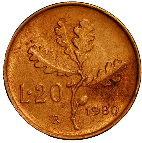 Italy lire 1980 - 20,