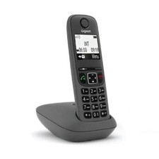 GIGASET AS490 TELEFONO CORDLESS VIVAVOCE BLACK