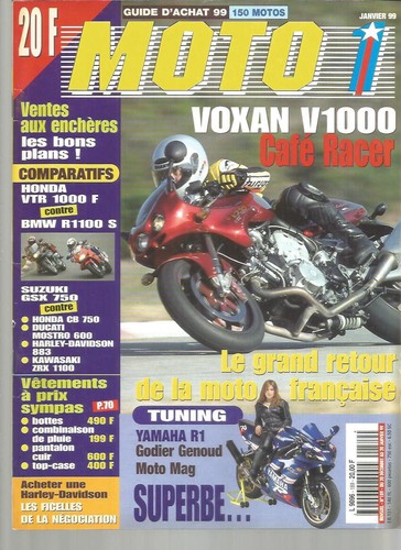 Moto 189 voxan - v1000, cafe