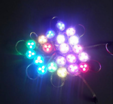 STRINGA 30 LUCI LED RGB 12-24V SMD 5050 INSEGNE GIOSTRE DECORAZIONI LUMINARIE