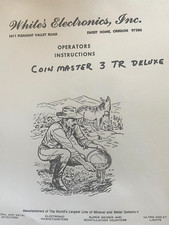 WHITES COINMASTER 3 TR DELUXE