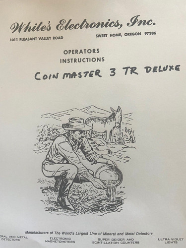 Whites coinmaster deluxe - whites, tr