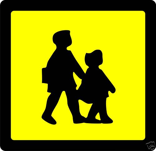 School bus warning rigid - school,