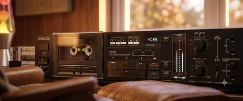 Kenwood basic x1 tapedeck - 🔴,