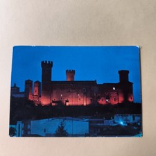 IVREA - IL CASTELLO DEL CONTE VERDE - NOTTURNO - CARTOLINA A COLORI VIAGGIATA