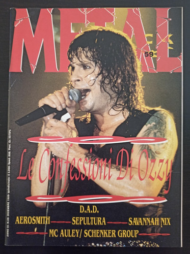 Metal shock rivista heavy - metal,