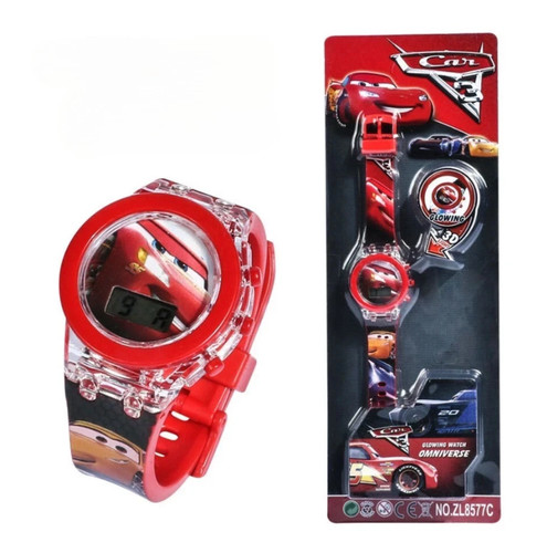 Orologio auto bambini cartoni - orologio,