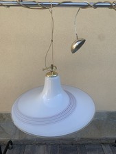Grande Lampadario In Vetro Di