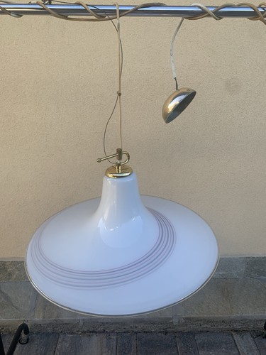 Grande lampadario vetro di - lampadario, in