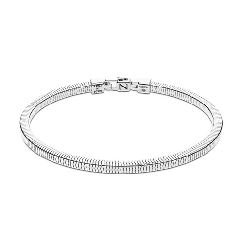 Bracciale zancan uomo argento - bracciale,