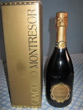 VINO da collezione SPUMANTE PINOT CUVEE ROYALE MONTRESOR Verona con scatola 