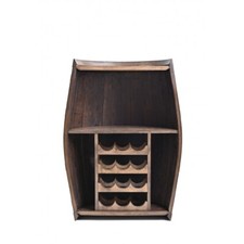 Barrique Mezza Botte rovere  vino da 225 litri   12 posti con mensolina