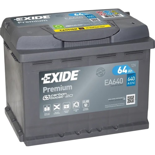 Exide ea640 batteria 64ah - batteria,