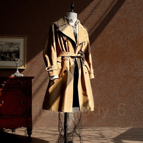 Trench cappotto uomo retrò