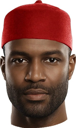 Cappello fez lana rossa - cappello, per